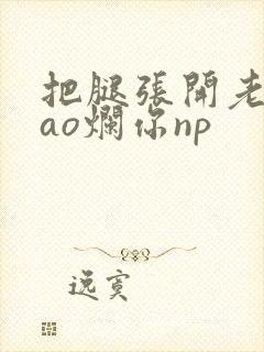 把腿张开老子cao烂你np