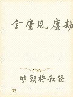 金庸风尘劫