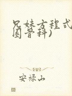 兄妹方程式(校园骨科)封面