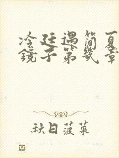 冷廷遇简夏对着镜子第几章