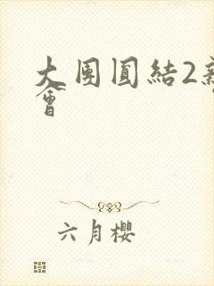 大团圆结2亲情会封面