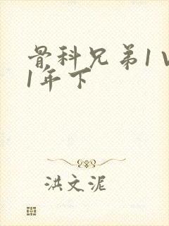 骨科兄弟1 V1年下封面