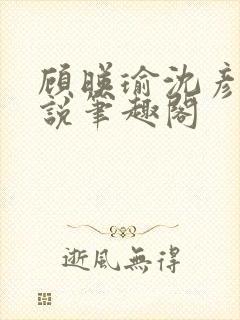 顾映瑜沈彦周小说笔趣阁封面