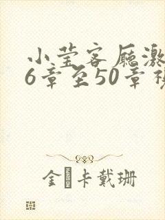 小莹客厅激情46章至50章视