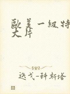 欧美一级特黄a大片封面