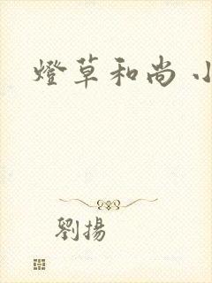 灯草和尚 小说