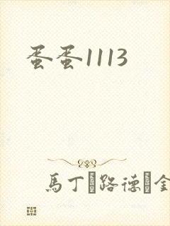 蛋蛋1113