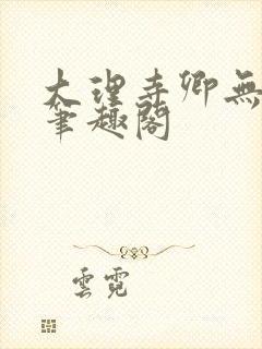 大理寺卿无删改笔趣阁封面