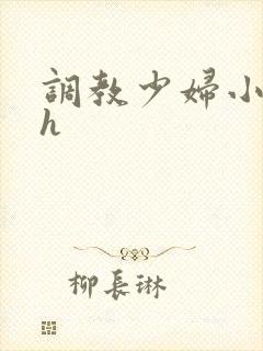 调教少妇小说高h