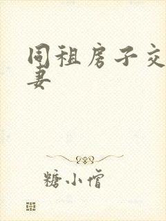 同租房子交换夫妻封面