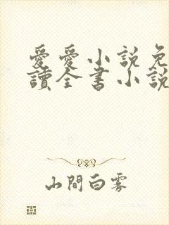 爱爱小说免费阅读全书小说乡村