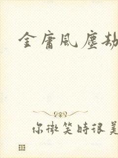 金庸风尘劫