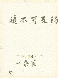 遥不可及的爱