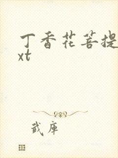 丁香花菩提树txt