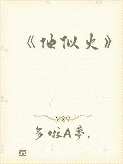 《他似火》封面