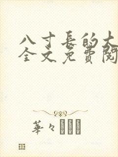八寸长的大宝贝全文免费阅读