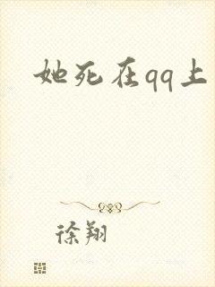 她死在qq上封面