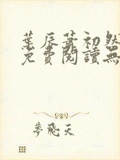 叶辰萧初然全文免费阅读无弹窗最新章节