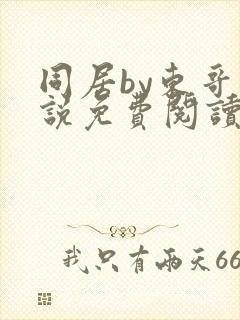 同居by东哥小说免费阅读全文无弹窗