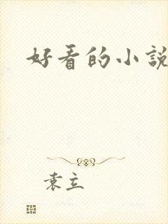 好看的小说阅读封面