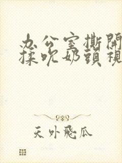 办公室撕开奶罩揉吮奶头视频