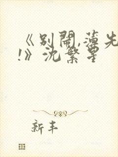 《别闹,薄先生!》沈繁星