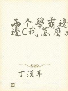 两个学霸边做题边C我怎么办