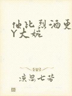 他比烈酒更撩BY大婉