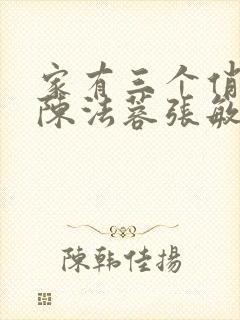 家有三个俏媳妇陈法蓉张敏