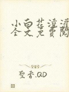 小白花浇灌日常全文免费阅读封面