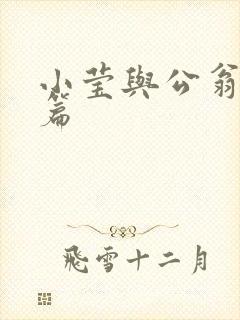 小莹与公翁第八篇