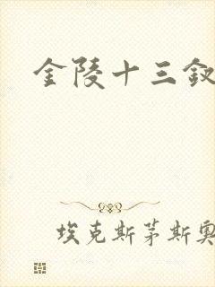 金陵十三钗原著