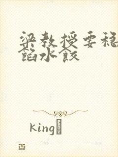 梁教授要稳住肉馅水饺封面