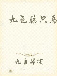 九色藤只为高清封面