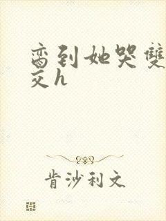 脔到她哭双根宫交h