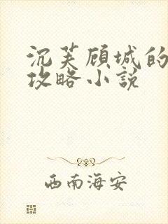 沉芙顾城的优质攻略小说封面