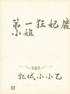 第一狂妃废柴三小姐封面