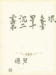 雾沉星未眠小说第二十章