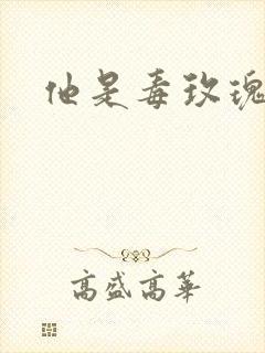 他是毒玫瑰封面