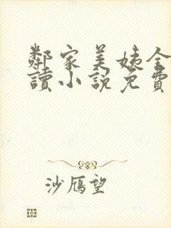 邻家美姨全文阅读小说免费