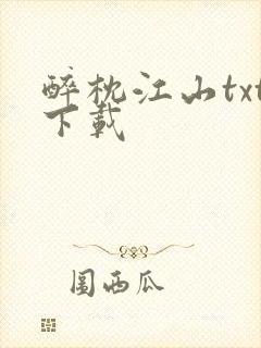 醉枕江山txt下载