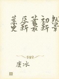 叶辰萧初然刚刚更新最新章节叫什么