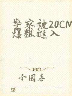警察被20CM爆粗进入