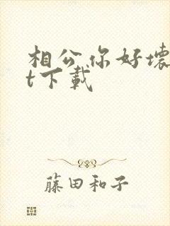 相公你好坏txt下载