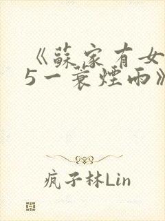 《苏家有女1v5一蓑烟雨》