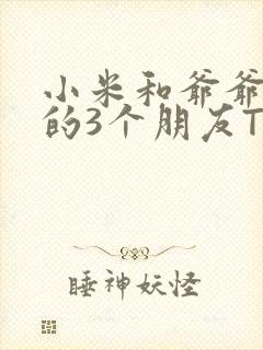小米和爷爷和他的3个朋友TXT封面