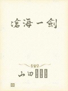 沧海一剑封面