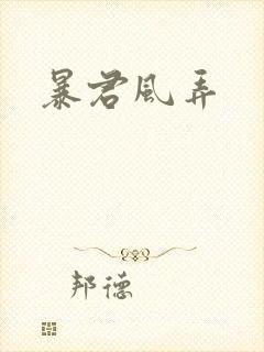 暴君风弄封面