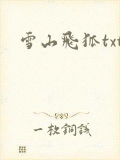 雪山飞狐txt