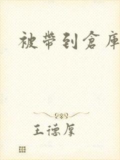 被带到仓库糟蹋封面